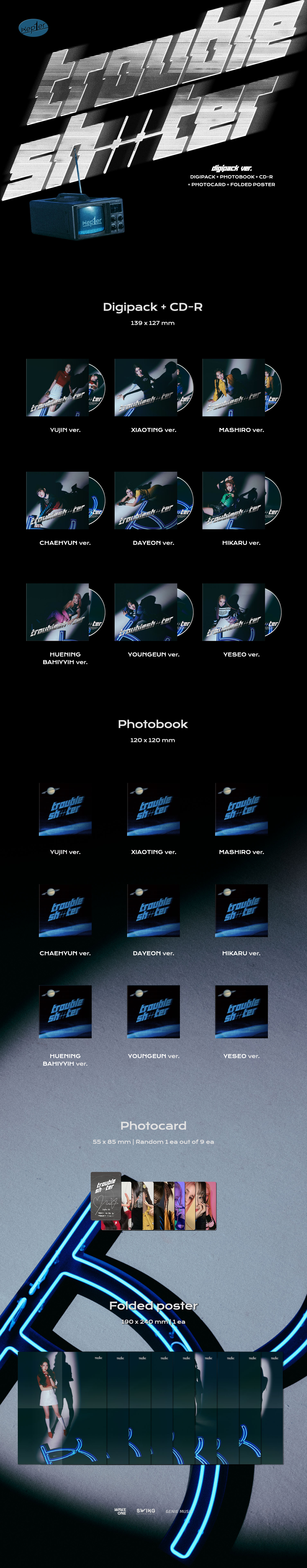 ktown4u.com : Kep1er - The 3rd Mini Album [TROUBLESHOOTER